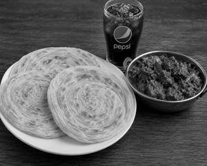 3porotta And Beef With Pineapple Lime