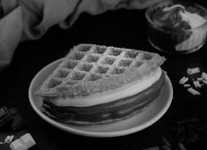 Triple Chocolate Waffle
