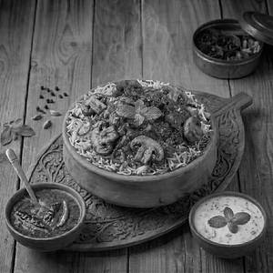 Mushroom Biryani
