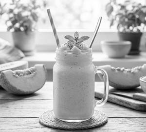 Muskmelon Milkshake