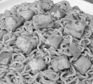 Paneer noodles
