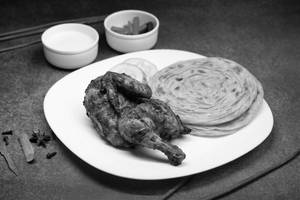 Quarter Shawaya + 3 Parotta