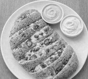 Veggie Paradise Garlic Bread