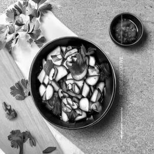 Spicy nut cucumber salad