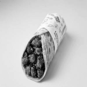 Korean Chicken Kathi Roll