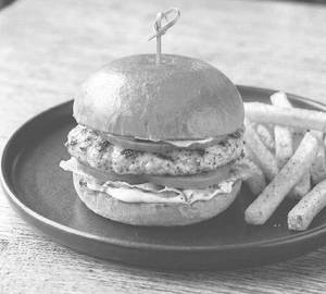 Shawarma Chicken Burger