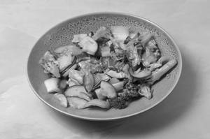 Vegetable Stir Fried Chinese Greens Gravy