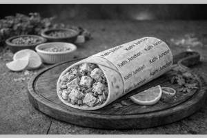 Soya afghani tikka roll