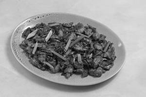 Schezwan Chilly Mushroom Dry