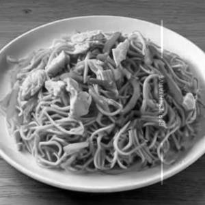 Chicken noodles