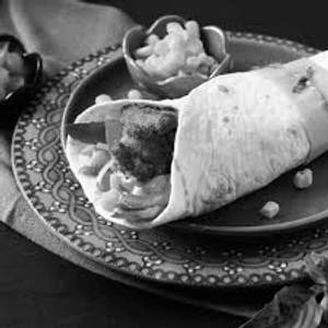 Aloo patty wrap