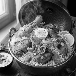 Chicken mughal biryani