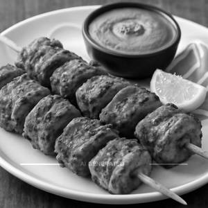 Soya achari tikka