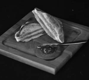 Jam toast sandwich