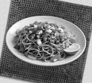 Spicy manchurian maggi