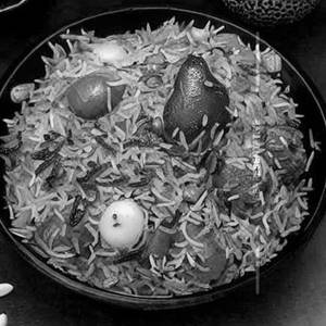 Vegetable dum biryani