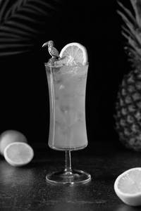 Blue Lagoon Mocktail