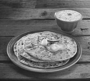 Paneer paratha