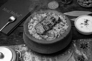 Soya Chaap Dum Biryani