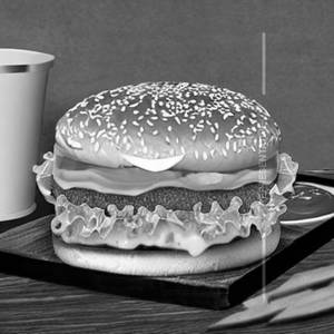 Spicy Veggie Double Cheese Burger
