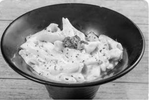 Baked Non Veg Alfredo Pasta