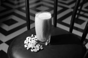 Honey Kaju Badam Shake