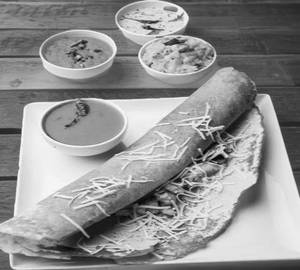 Butter masala dosa