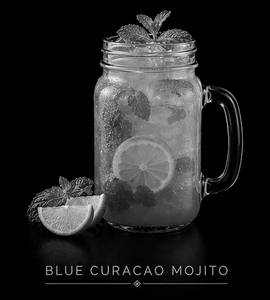 Blue Curacao Mojito
