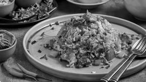 Prawns Hibachi Fried Rice  [Serves 2]