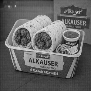 Mutton Galauti Rumali Roll