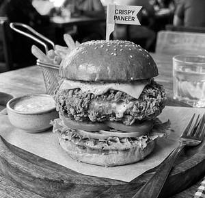 Crispy Paneer Burger