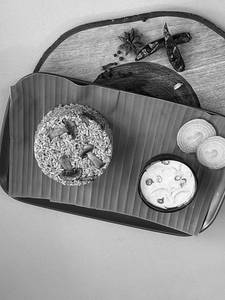 Mushroom Donne Biriyani