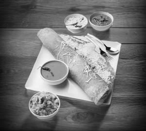 Paneer masala dosa