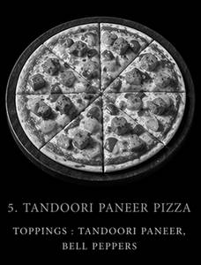 Tandoori Paneer Tikka Pizza