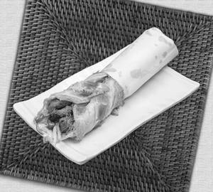 Egg chicken roll