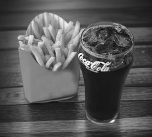 Masala Coke With French Fries