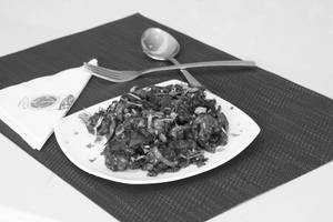Mushroom Pepper Fry