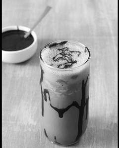 Hot Chocolate With Ice Cream