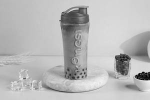Taiwanese Bubble Tea With Coffee.