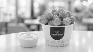 Cheesy Popcorn Churros