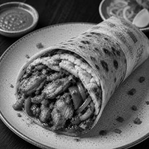 Egg Chilly Chicken Roll