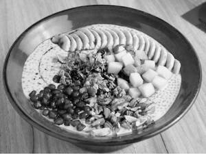 Coconut And Chia Seed Granola Bowl