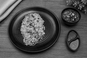 Veg Manchurian Gravy[3 Pcs]+Rice