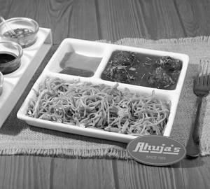 Noodles With Manchurian Gravy