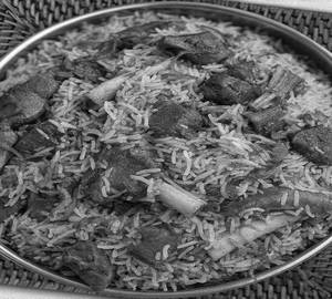 Mutton fried rice