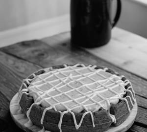 Berry Kissed Red Velvet Waffle Cake