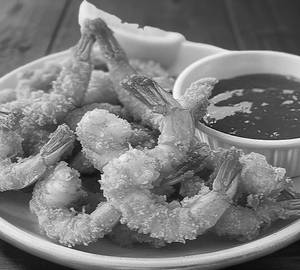 Golden Fried Prawns