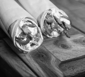 Beef egg roll
