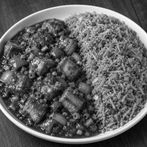 Paneer Manchurian and Schezwan Fridrice