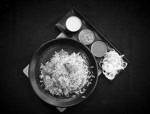 Hyderabadi Chicken Biryani [Half]